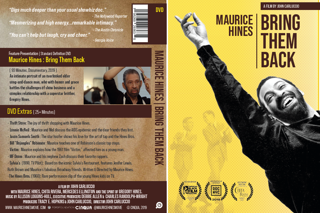 DVD | Maurice Hines Documentary